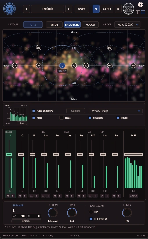 IRIS Spatial Decoder interface